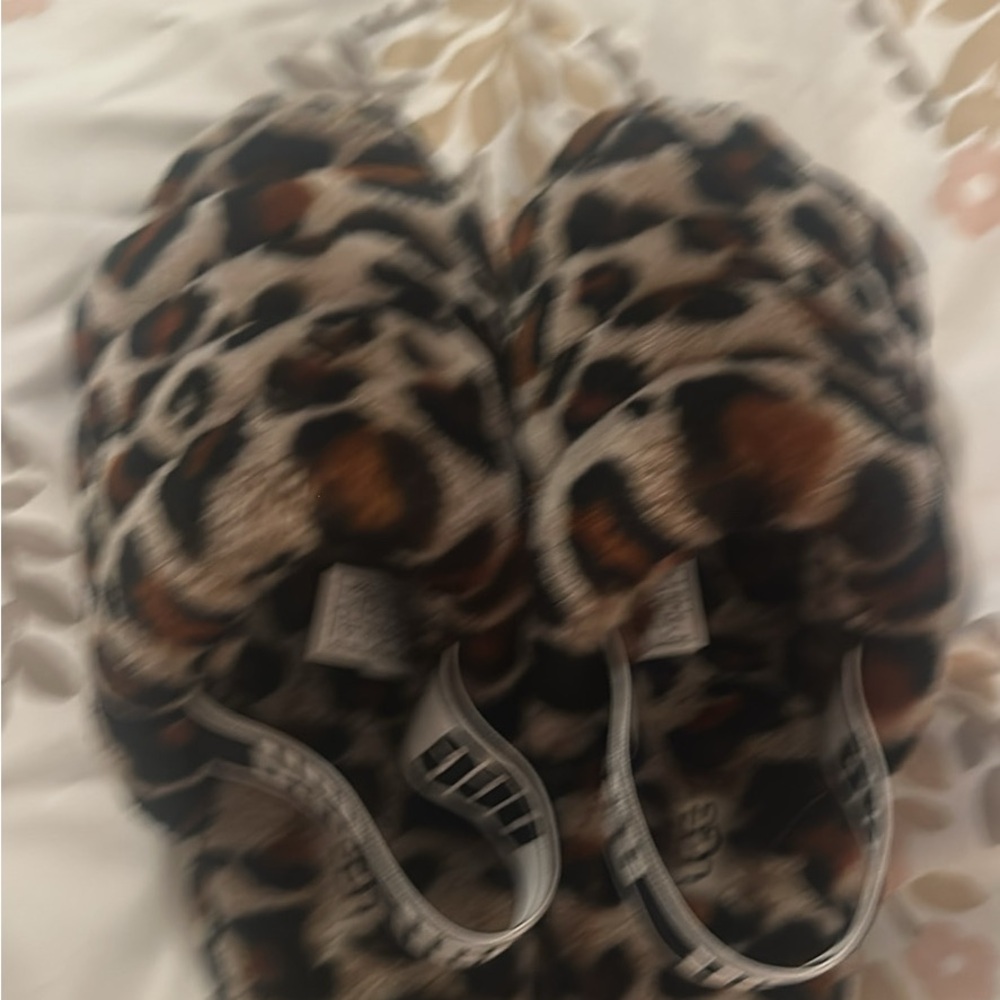 UGG Leopard Print Slippers